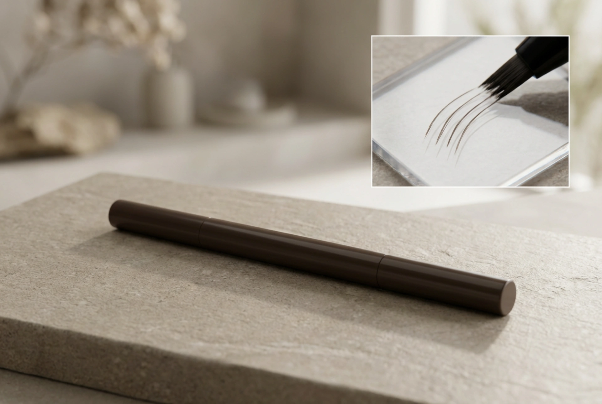 Voděodolný fix na obočí: trvanlivé vyplnění a precizní linky