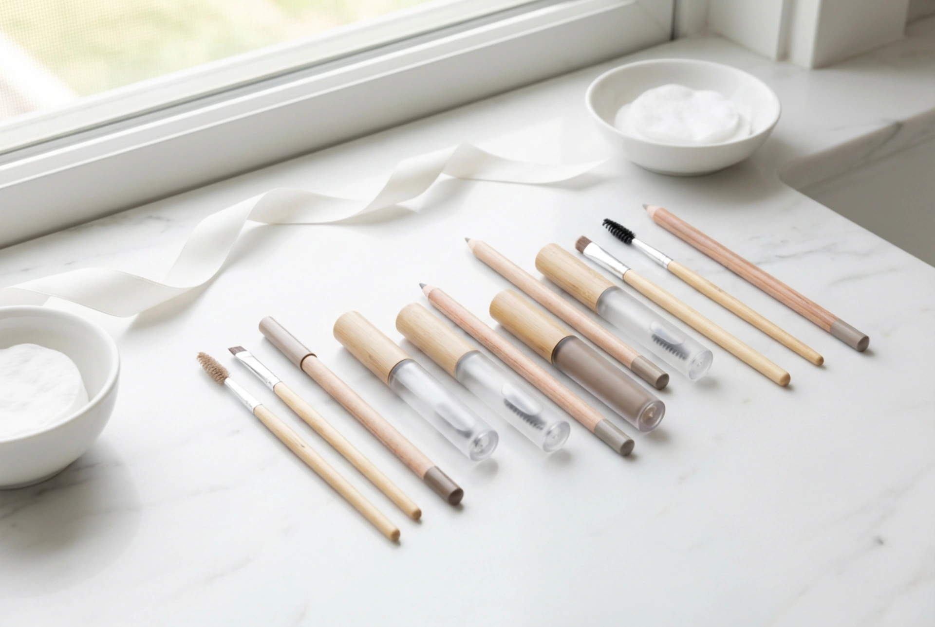 Barva obočí pro blondýnky: jak vybrat odstín a techniku zvýraznění