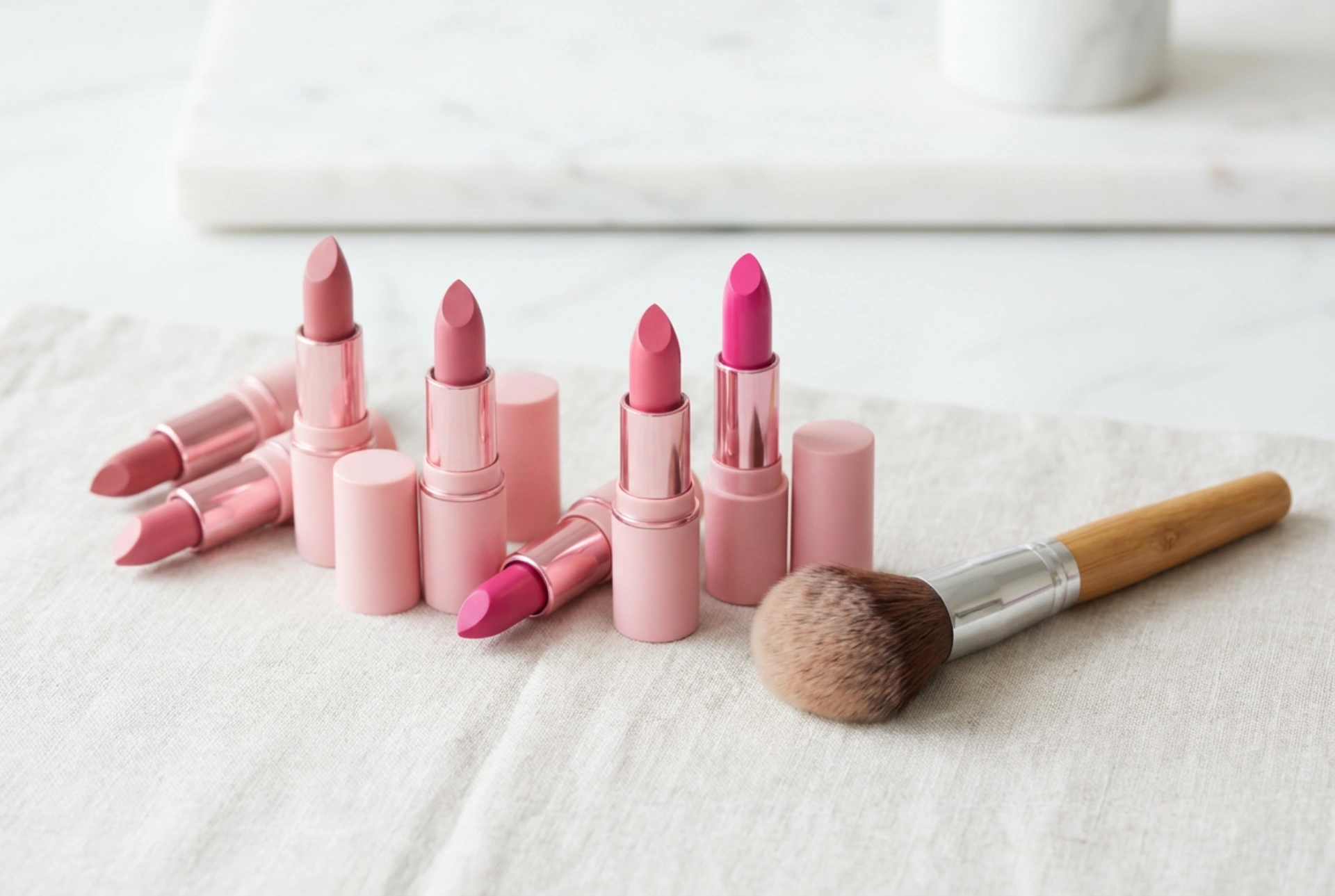 Růžová rtěnka pro denní i večerní nošení: jak vybrat a nanášet