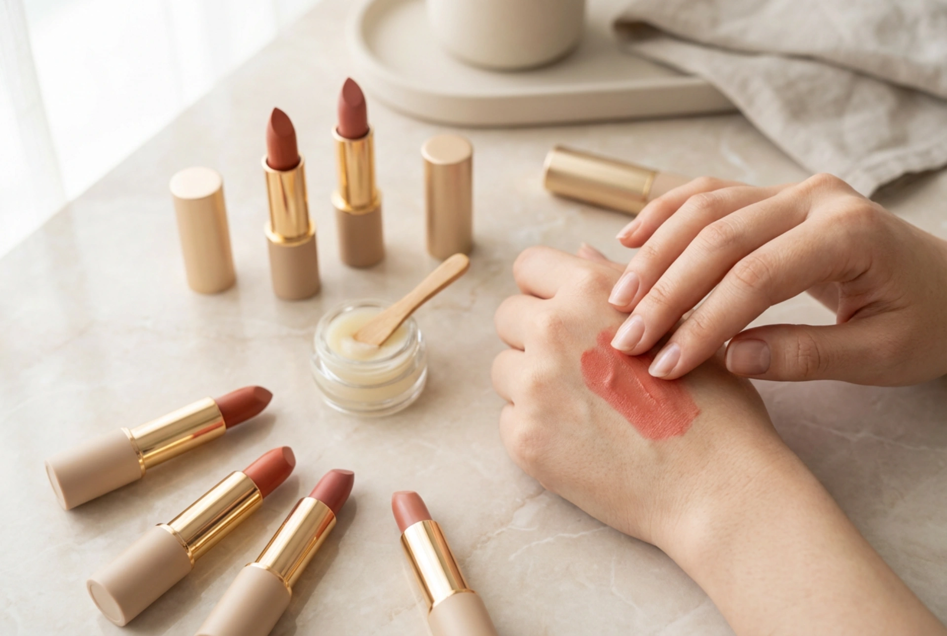 Hydratační rtěnka: výběr odstínů, technika aplikace a péče o rty