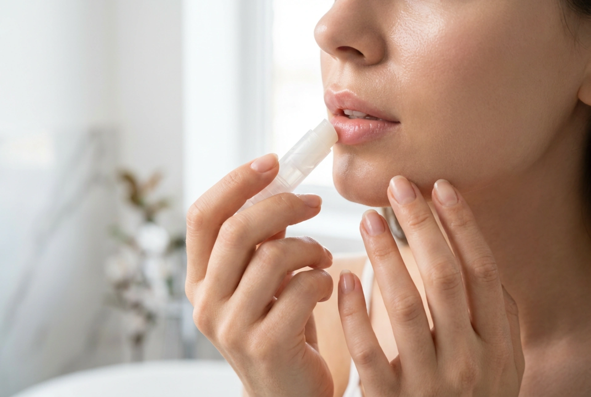 Hydratační rtěnky: péče před líčením a techniky nanášení