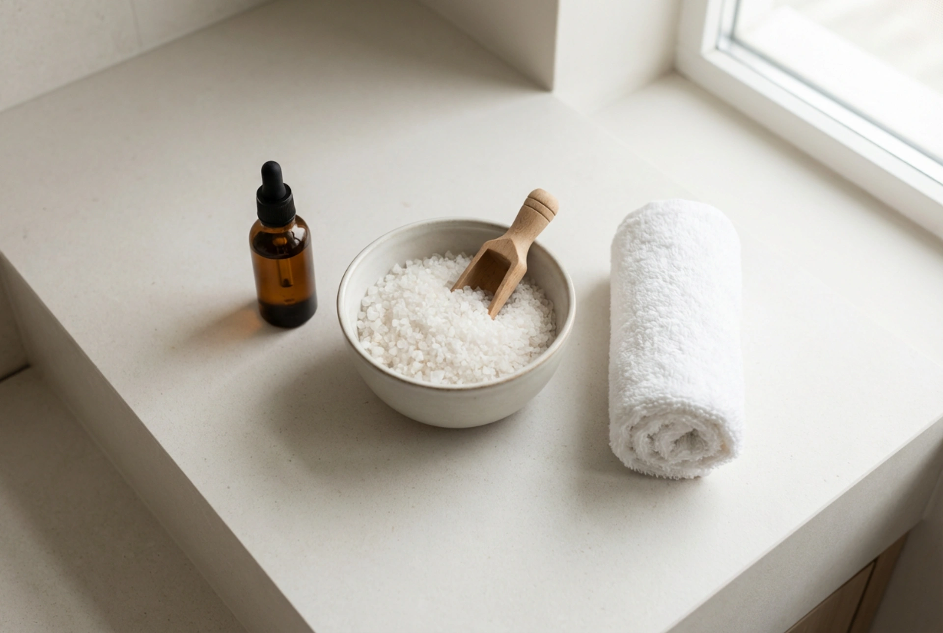 Solná koupel doma: Správné poměry, postup a následná péče