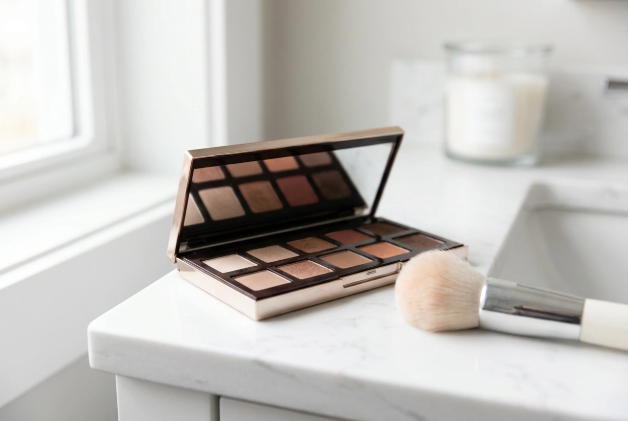 Paletka očních stínů v kostce: jak vybrat sadu a vytvořit ucelený make-up
