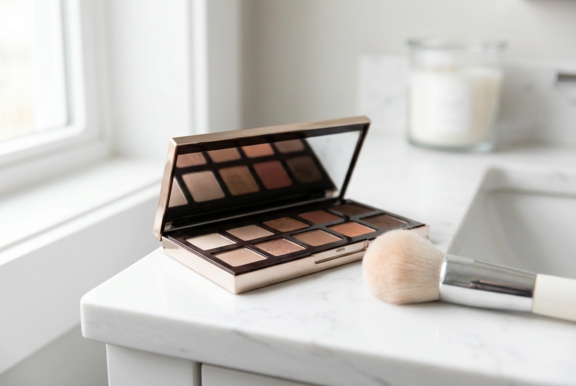 Paletka očních stínů v kostce: jak vybrat sadu a vytvořit ucelený make-up