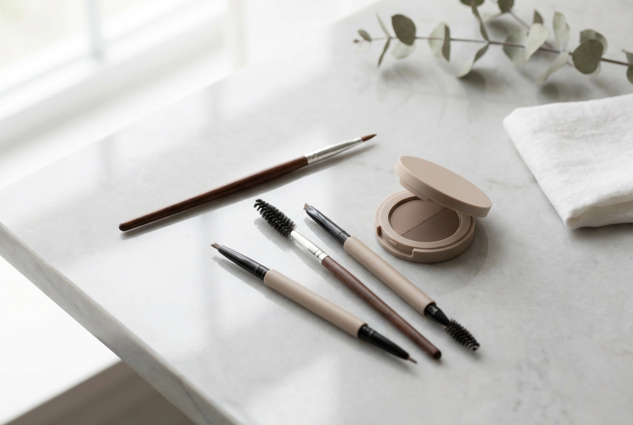 Doplňky pro líčení obočí: co si vybrat a jak je používat