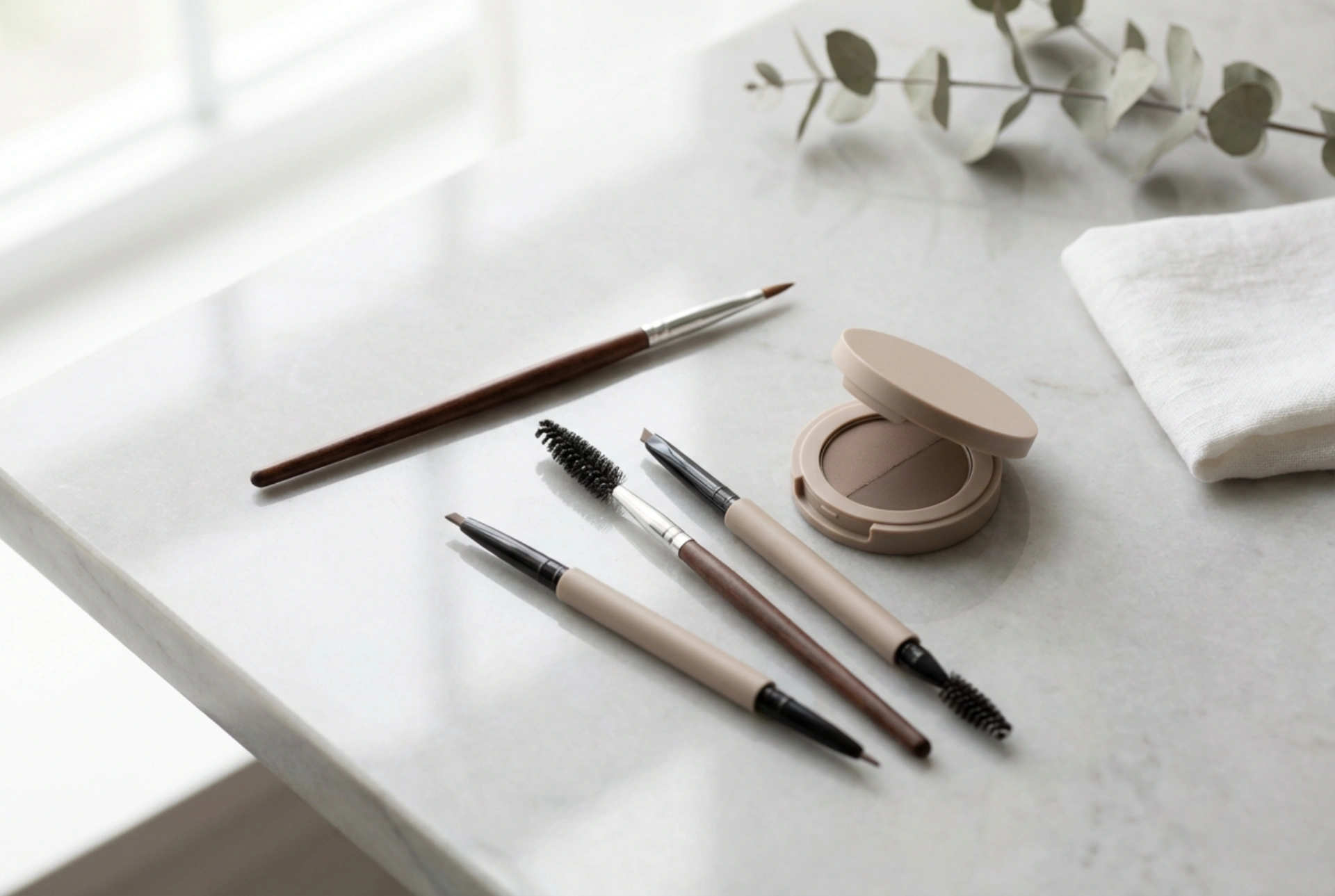 Doplňky pro líčení obočí: co si vybrat a jak je používat