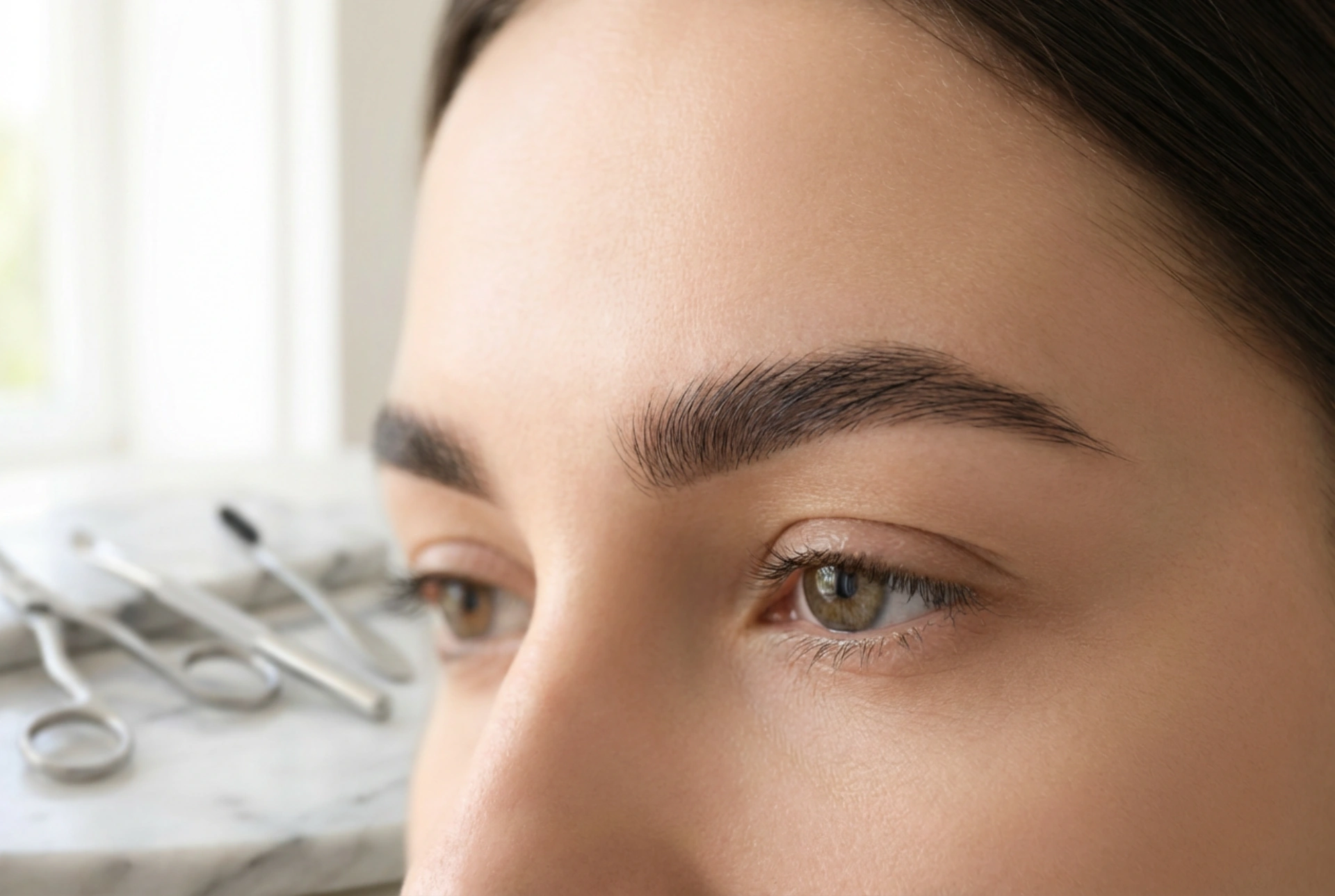 Černá henna na obočí: jak dosáhnout hlubokého odstínu a jemného efektu